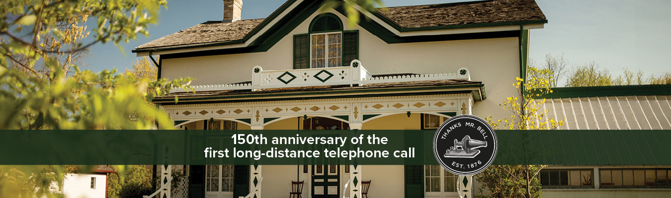150th anniversary of the first long-distance telephone call