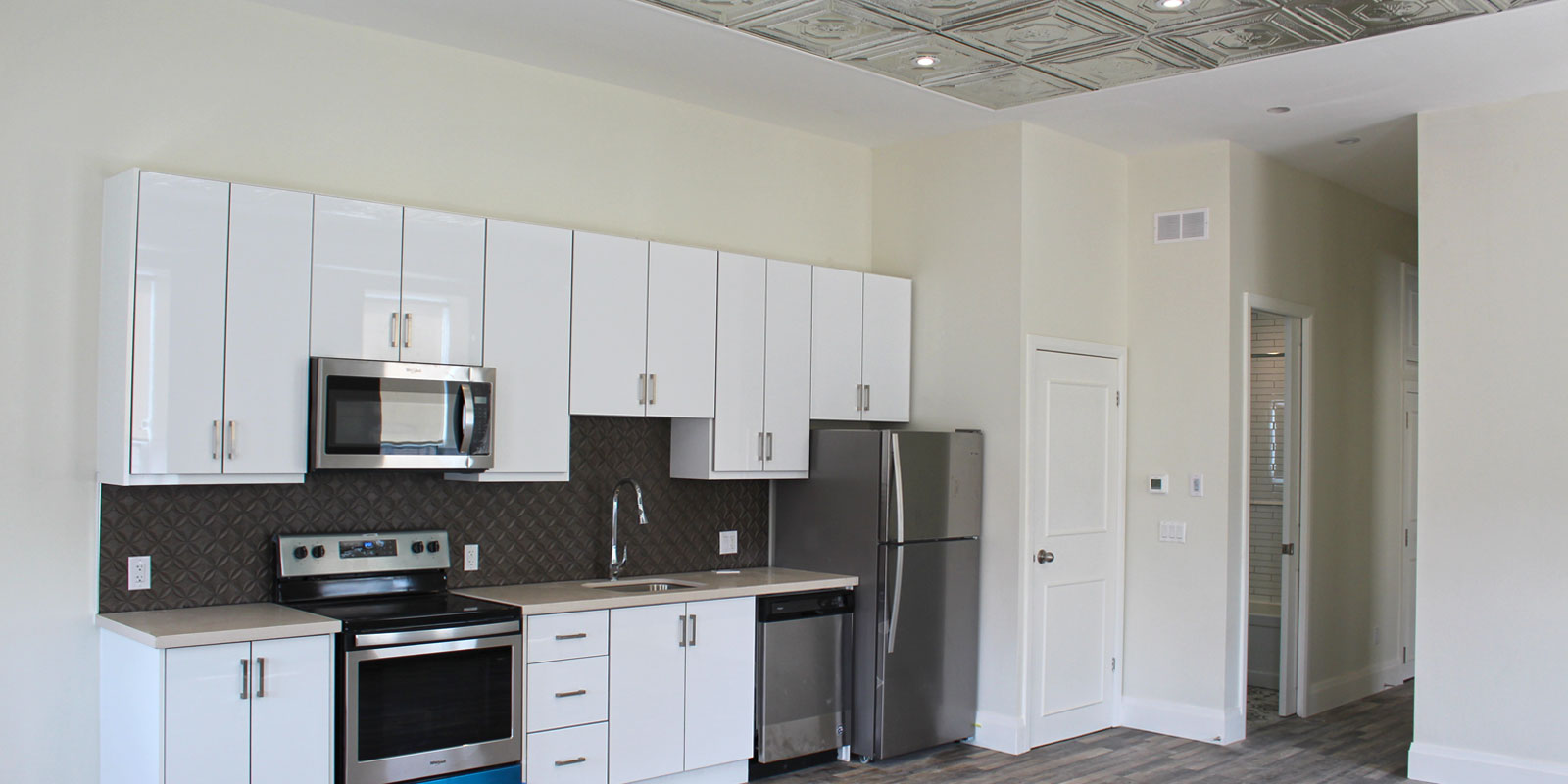 interior of apartment at New Victoria Place in Downtown Brantford