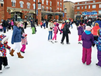 skating in Harmony Square