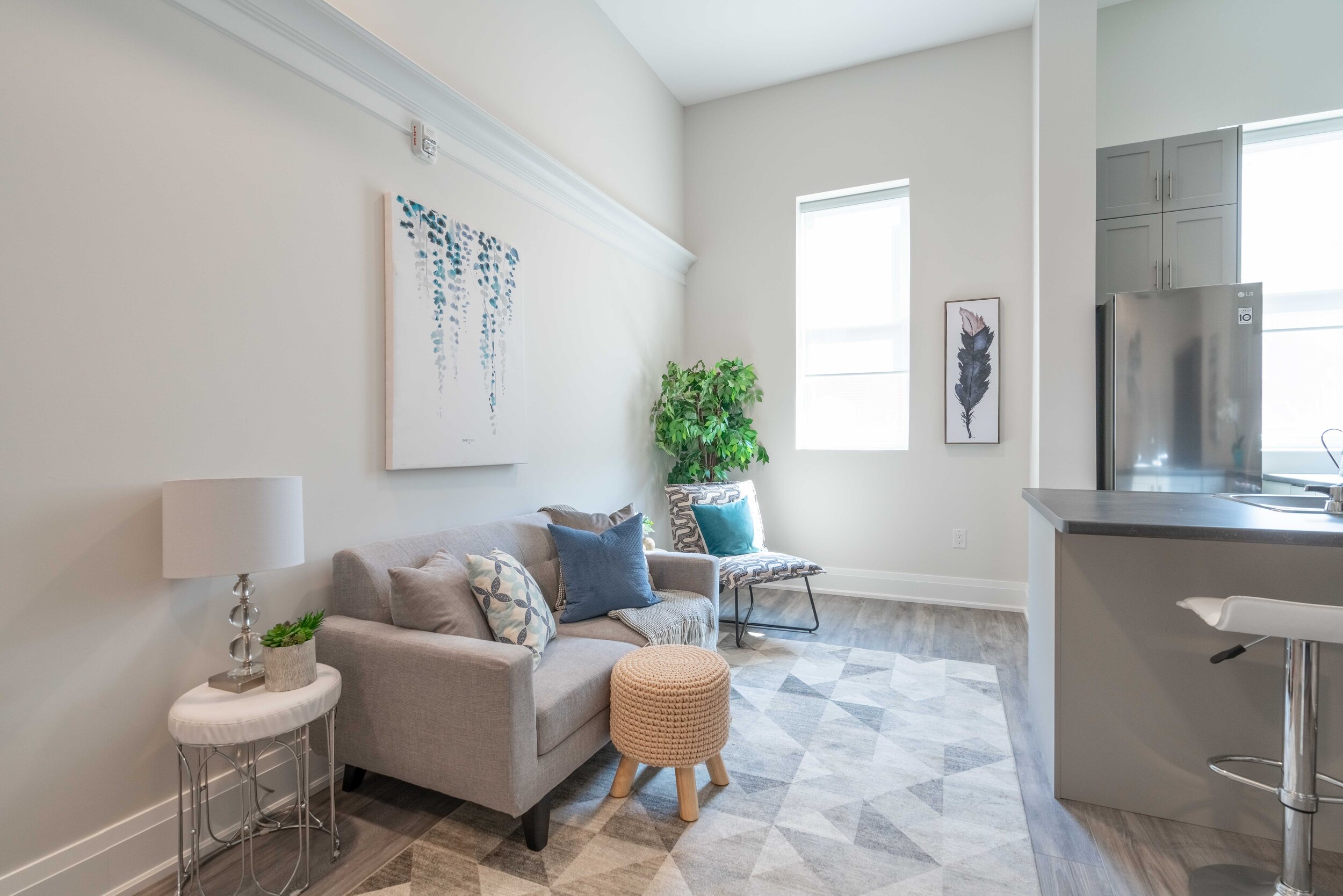 interior of apartment at 9-15 Queen Street in Brantford